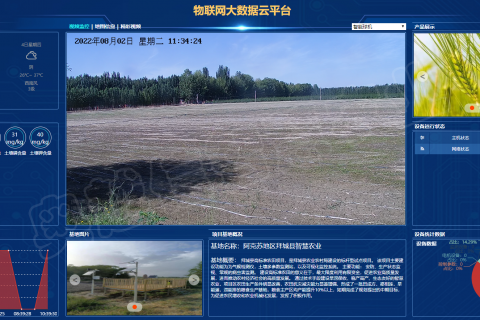 奧越信智慧農業助力新疆阿克蘇拜城高標準農田